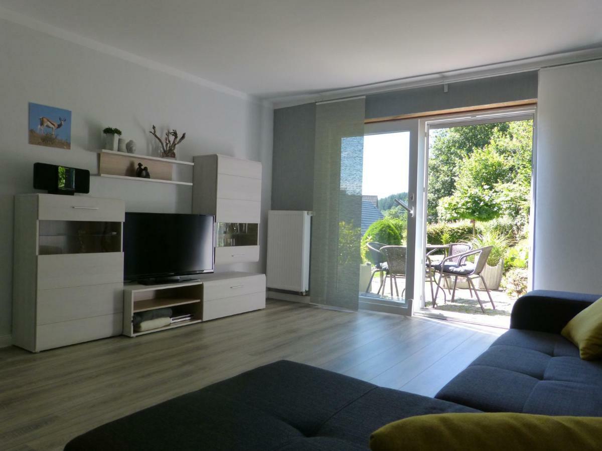 Ferienwohnung Rundumgruen Olpe bei Meschede Esterno foto